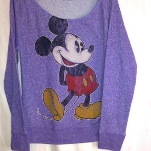 Authentic Disney Mickey Mouse Sweatshirt, L/XL